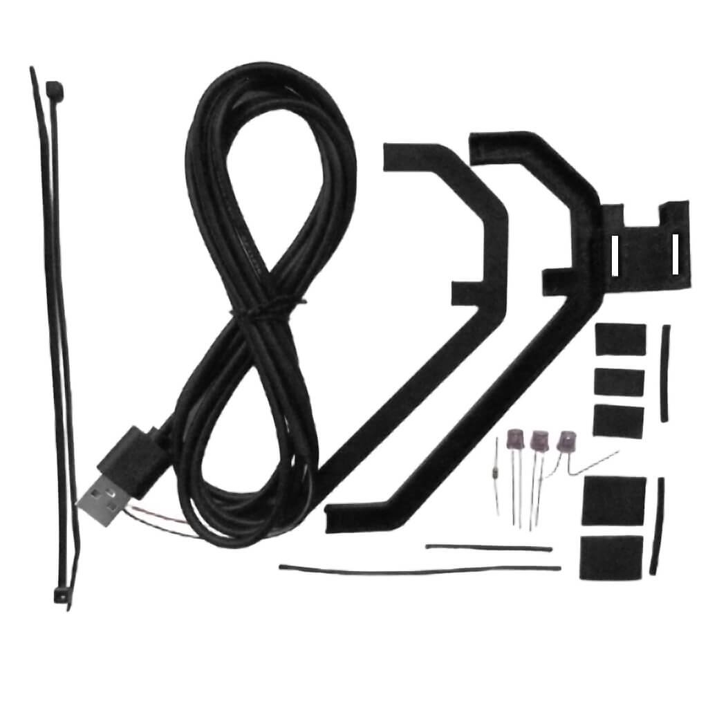 Complete DIY kit for building a USB infrared head tracker.