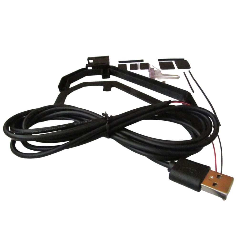 Close-up of the assembled TrackIT DIY head tracker clip